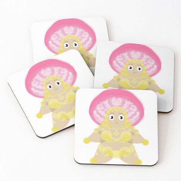 Item preview, Rhodotus the Pretty Mushroom designed and sold by pifflechan.