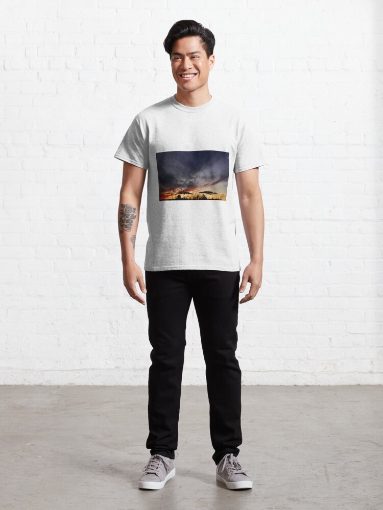 Alternate view of Multicolor evening Sky Classic T-Shirt