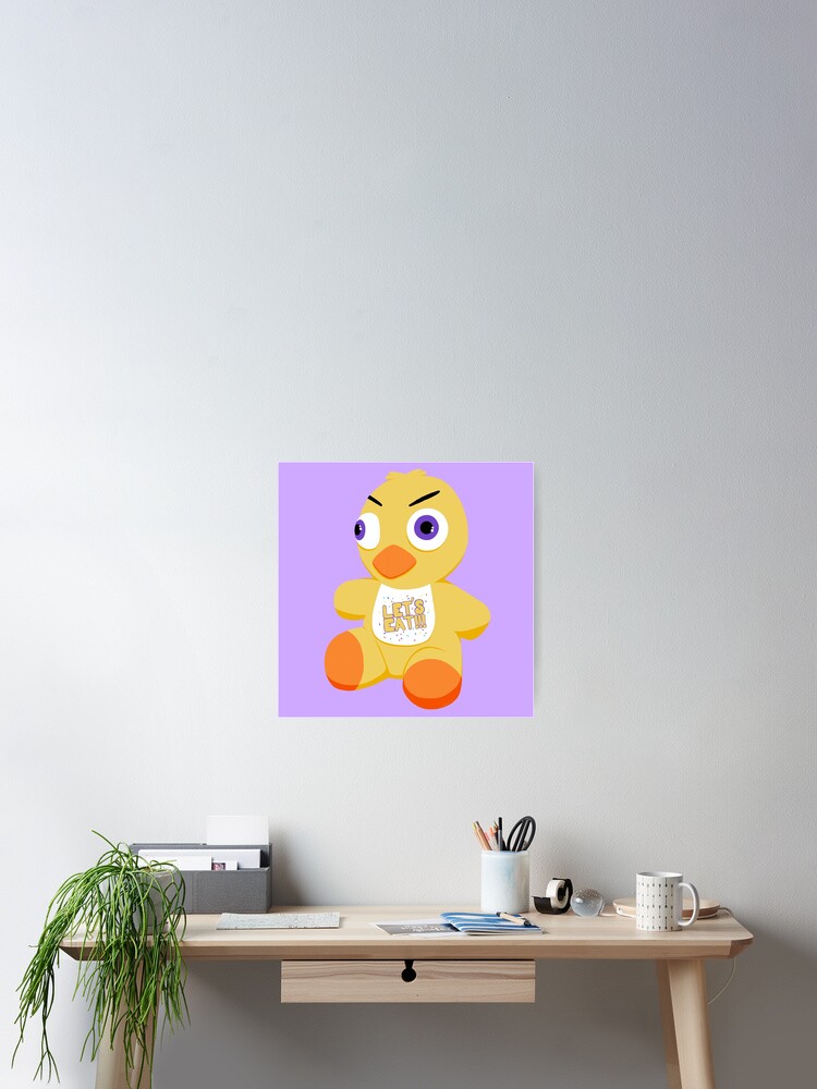 FNAF Chica Plushie Greeting Card for Sale by NasheedsCorner