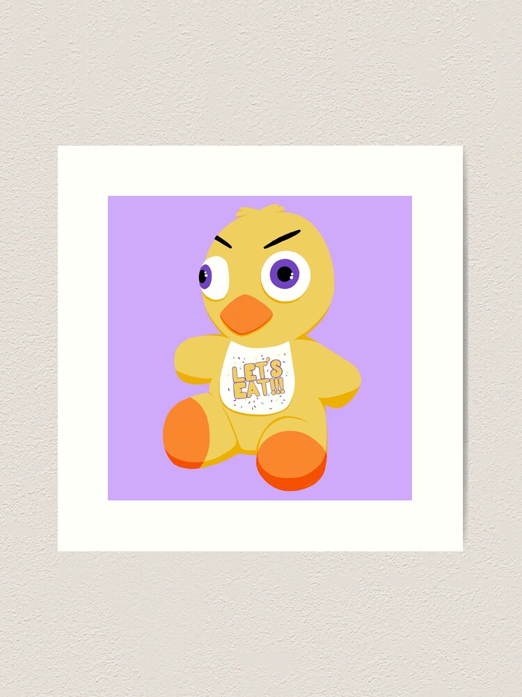 FNAF Chica Plushie Greeting Card for Sale by NasheedsCorner