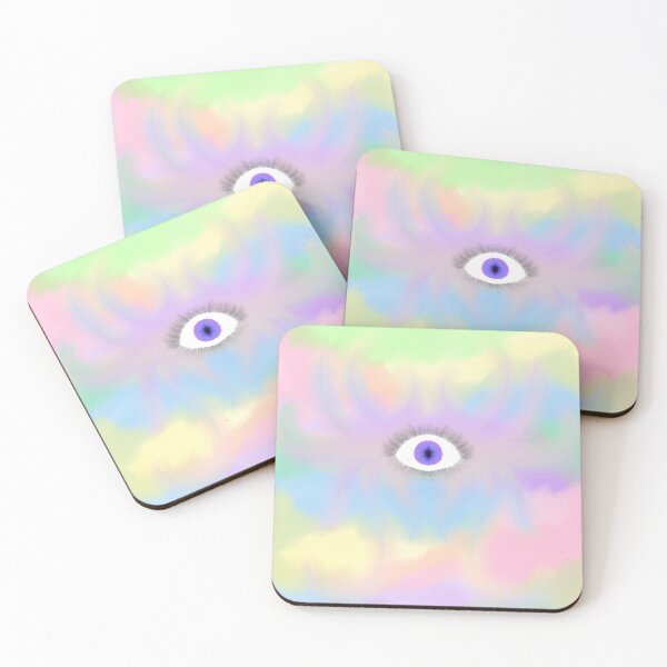 Item preview, Rainbow Eye in the Sky designed and sold by pifflechan.
