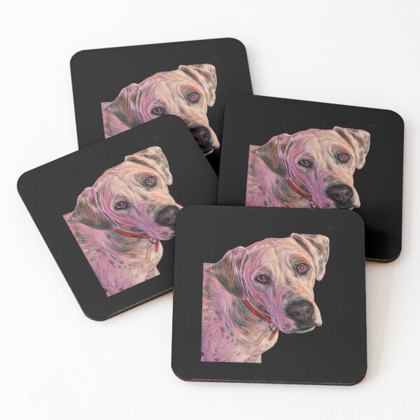 Item preview, Catahoula Leopard Hound on Black designed and sold by BeachBumFamily.