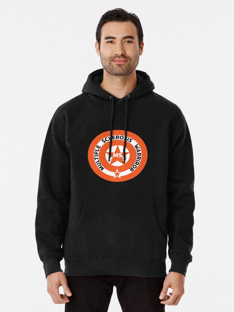 Disover Multiple Sclerosis Awareness Month Orange MS Month March MS Support And Encouragement Pullover Hoodie