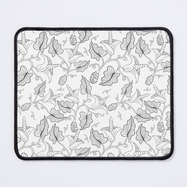 Item preview, Tropical Colocasia Leaf - Black and White designed and sold by Elfinova.