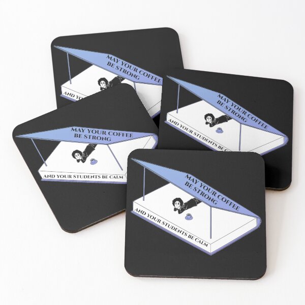 Item preview, May your Coffee be strong and your students be calm, Coffee and a good book designed and sold by Spasija.