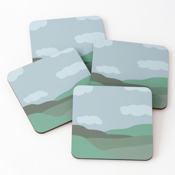 Item preview, Beautiful Green Summer Fields designed and sold by SwirlSeas.
