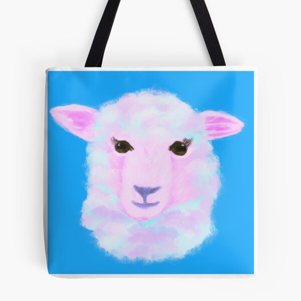 Item preview, Fluffy clouds sheep designed and sold by SwagartArt.