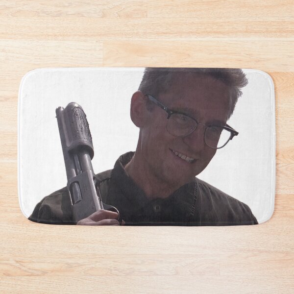 Item preview, Falling Down 1993 smiling with a shotgun - Funny Movies designed and sold by V0L0S.