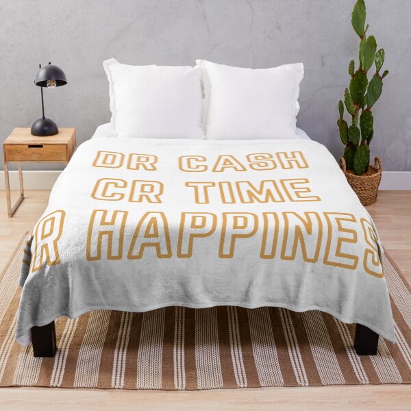 Item preview, DR CASH CR TIME CR HAPPINESS designed and sold by rgsblo.