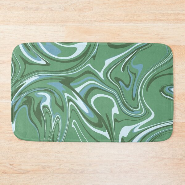 Item preview, Green Forest Trees Paint Spill  designed and sold by SwirlSeas.