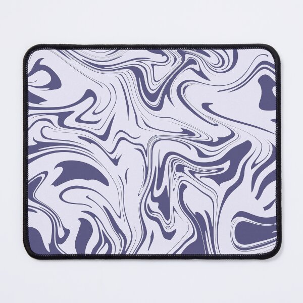 Item preview, Dark Blue Ocean Waves Paint Spill designed and sold by SwirlSeas.