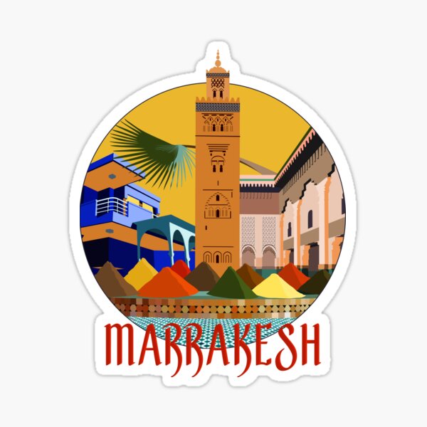 Marrakesh Sticker