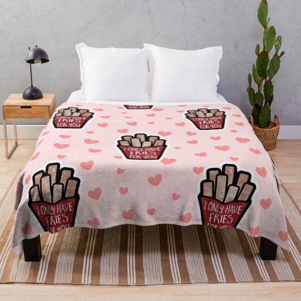 Item preview, Funny Valentines Pun - I only have fries for you designed and sold by hitechmom.