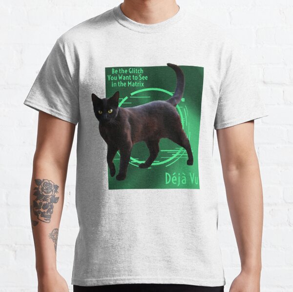 Matrix Cat T-Shirts for Sale