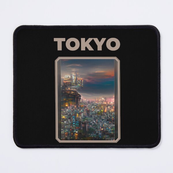 Item preview, Abstract Tokyo Cityscape #46 designed and sold by patricklevar.