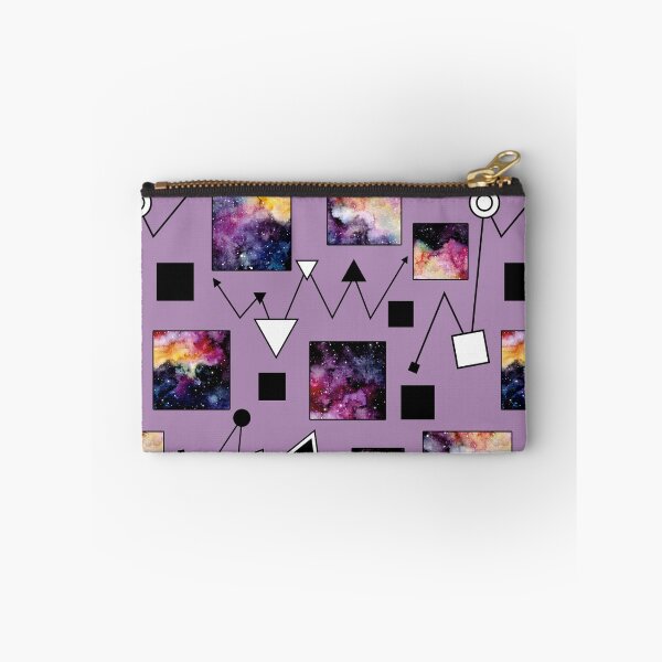 Item preview, Watercolor Colorful Clouds and Starry Sky in Squares designed and sold by Cordata.