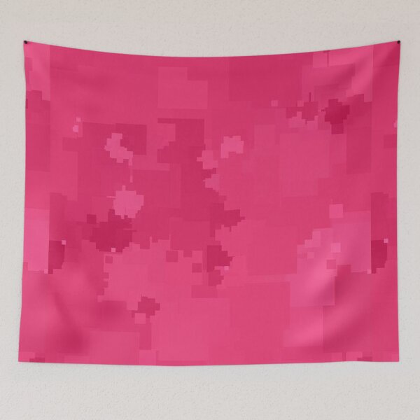 Item preview, Pink Flambé Square Pixel designed and sold by SaraValor.