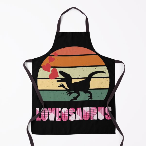 Item preview, Retro Sunset Loveosaurus For Valentines Day  designed and sold by manzee.