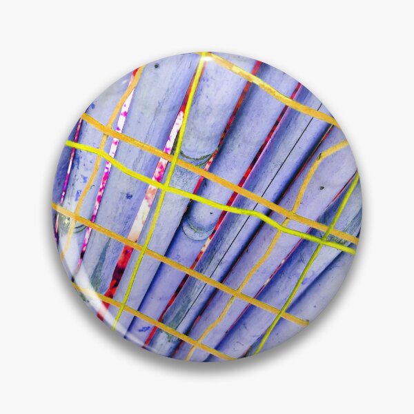 Aperçu de l'œuvre Fantaisie en bambou jaune et violet par Iritof créée et vendue par iritof.
