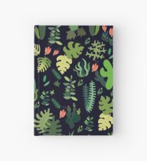 tropical flowers Hardcover Journal