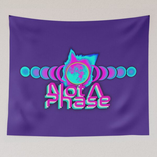 Item preview, Not A Phase Transgender Pride Colors Eclipse  designed and sold by BetelgeuseX3.
