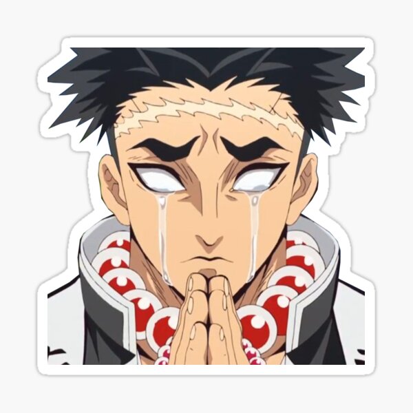 Gyomei Himejima Sticker By Kawaiicrossing Redbubble 8573