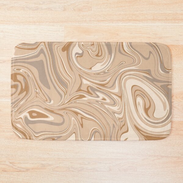 Item preview, Coffee Marble Paint Spill designed and sold by SwirlSeas.