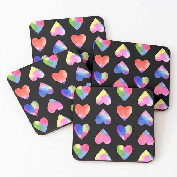 Item preview, Tie Dye Hearts designed and sold by Linda Maliuana.