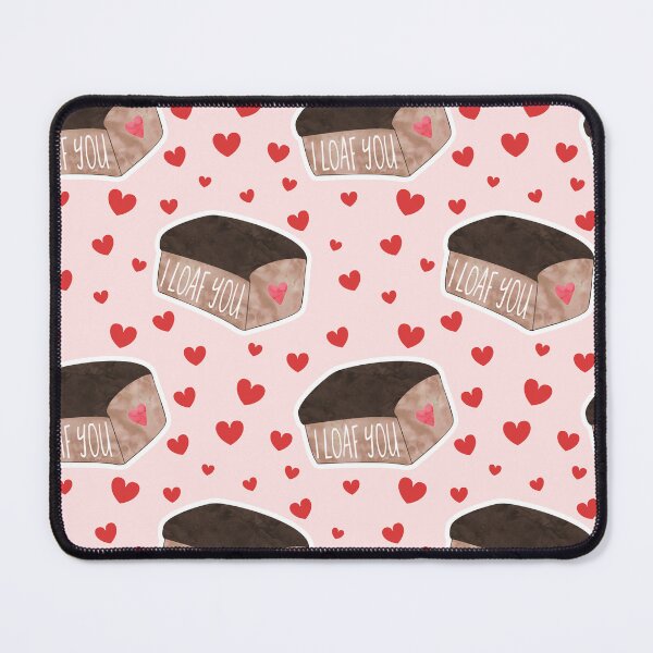 Item preview, Funny Valentines Day pun - I LOAF you designed and sold by hitechmom.