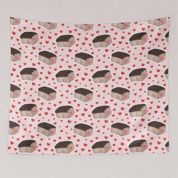 Item preview, Funny Valentines Day pun - I LOAF you designed and sold by hitechmom.