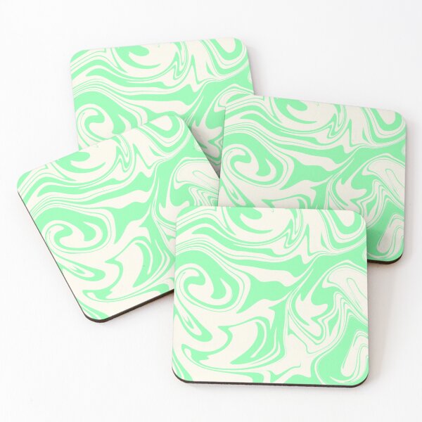 Item preview, Sea Foam Green Paint Spill designed and sold by SwirlSeas.
