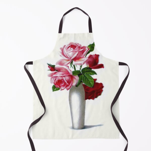 Item preview, Vintage Red and Pink Roses Floral designed and sold by SaraValor.