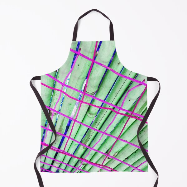 Item preview, Bamboo fance in Mint & Hot-Pink by Iritof designed and sold by iritof.