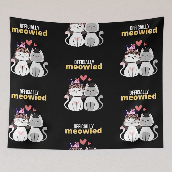 Item preview, valentine meowy valentine,  meowentines day, im getting meowied, designed and sold by DareDreams.