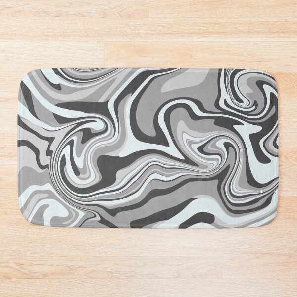 Item preview, Black Rock Marble Paint Spill designed and sold by SwirlSeas.