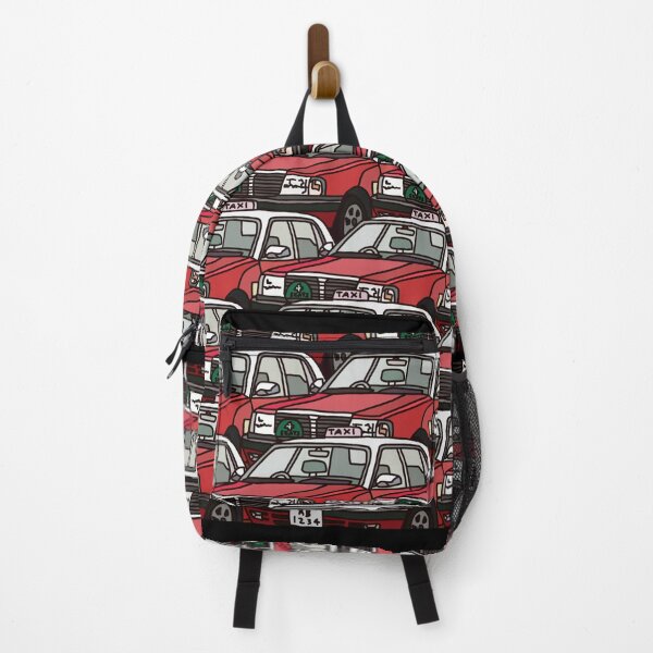 Item preview, Hong Kong red taxi designed and sold by lalashellsArt.