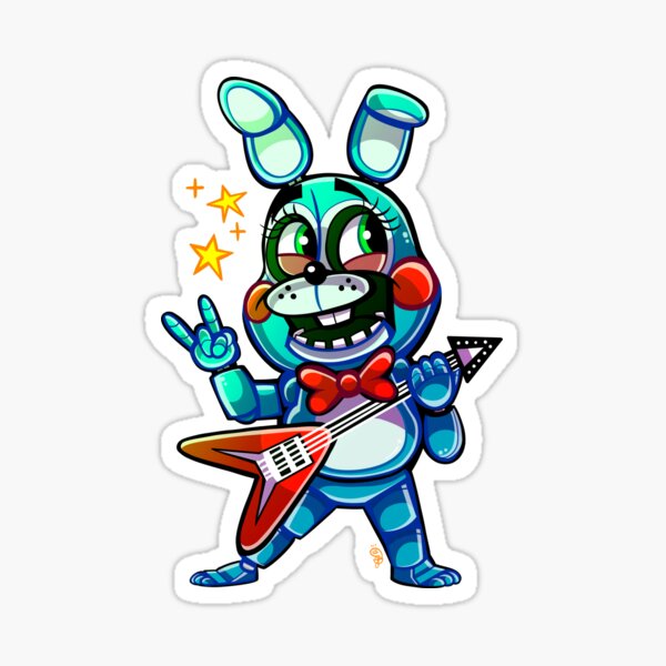 Toy Bonnie - Five Nights at Freddy's 2 - Fnaf - Sticker