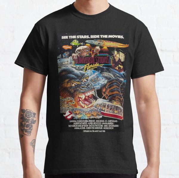 See the Stars. Ride the Movies Classic T-Shirt