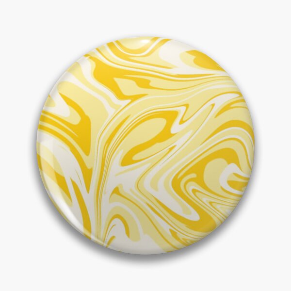 Item preview, Lemon Drop Yellow Paint Spill designed and sold by SwirlSeas.