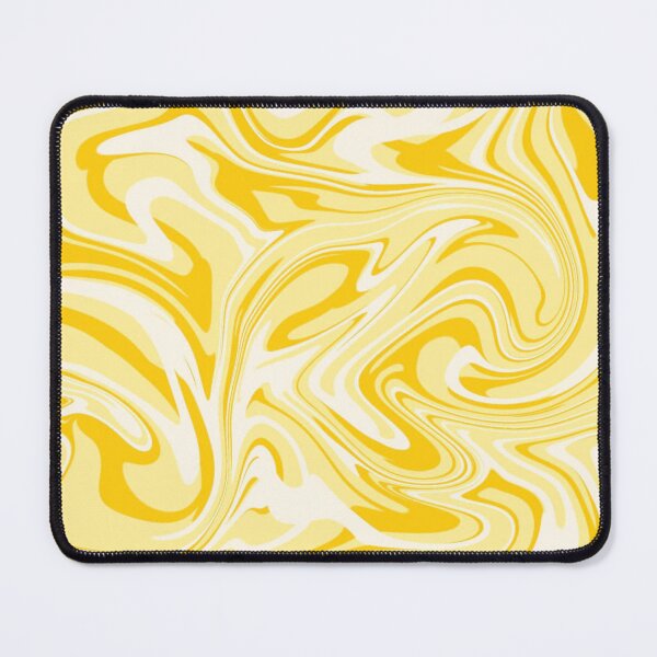 Item preview, Lemon Drop Yellow Paint Spill designed and sold by SwirlSeas.