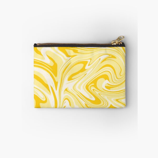 Item preview, Lemon Drop Yellow Paint Spill designed and sold by SwirlSeas.