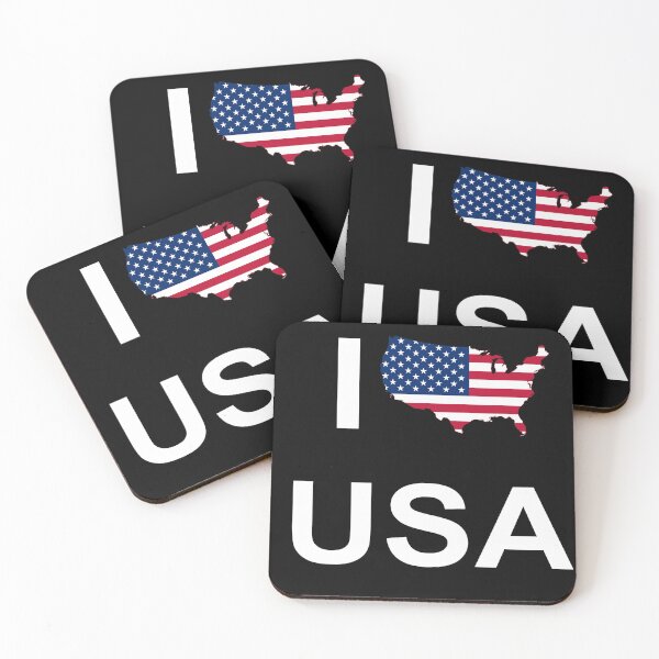Item preview, I LOVE USA designed and sold by Kezmenart.