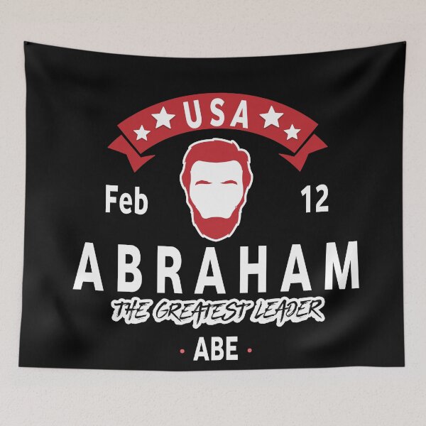 Item preview, Abraham President The Greatest Leader designed and sold by ahmedalsidi.