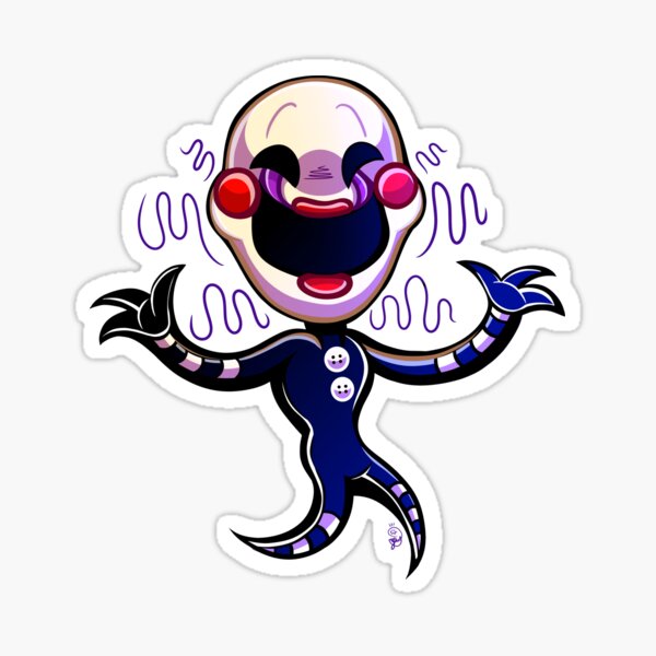 Puppet fnaf Sticker for Sale by Star S2 Arts