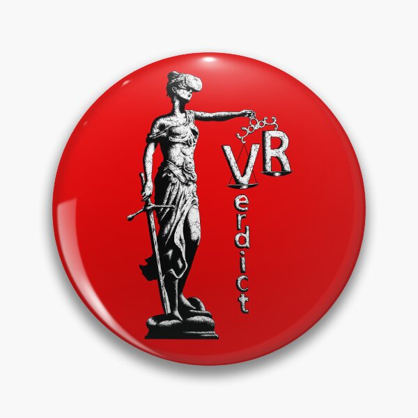 Item preview, Lady Justice VRV Podcast Diseño de arte original designed and sold by VRVerdictPod.