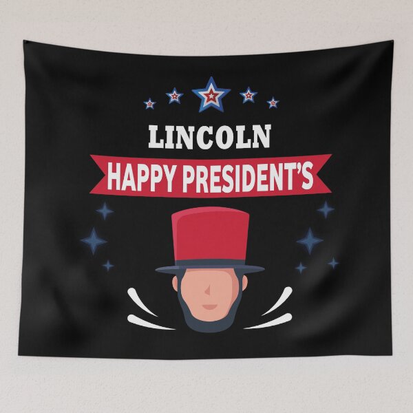 Item preview, Lincoln Happy President  designed and sold by ahmedalsidi.