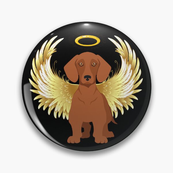 Item preview, Dachshund Angel Dog designed and sold by Keffy.