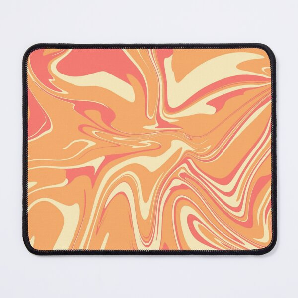 Item preview, Orange Summer Sunrise Paint Spill designed and sold by SwirlSeas.