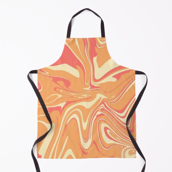 Item preview, Orange Summer Sunrise Paint Spill designed and sold by SwirlSeas.