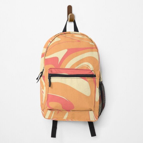 Item preview, Orange Summer Sunrise Paint Spill designed and sold by SwirlSeas.